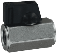 Dwyer Mini Stainless Steel Ball Valve, Series SMV2